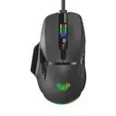 Chuột gaming có dây Aula F815 (Usb/Rgb/Đen)
